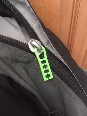 Single Piece Easy Print Zipper Pull