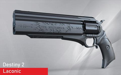 Destiny 2 - Laconic exotic hand cannon