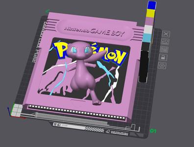 Pokemon Rose 2 Mew Edition Cartridge