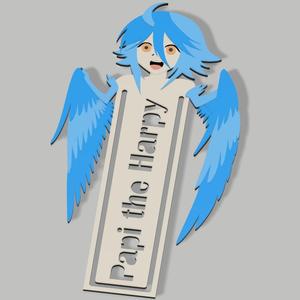 Papi the Harpy - Book Mark - Monster Musume