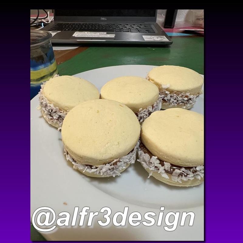 Round cornstarch alfajores cutter + recipe (4.5cm - 6cm - 7cm)