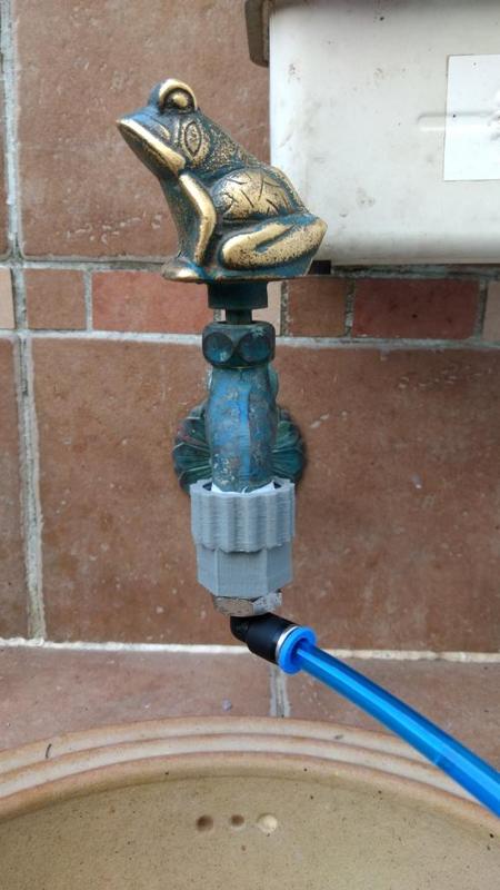 Manguito de 3/4 a 1/2 pulgada para jardin