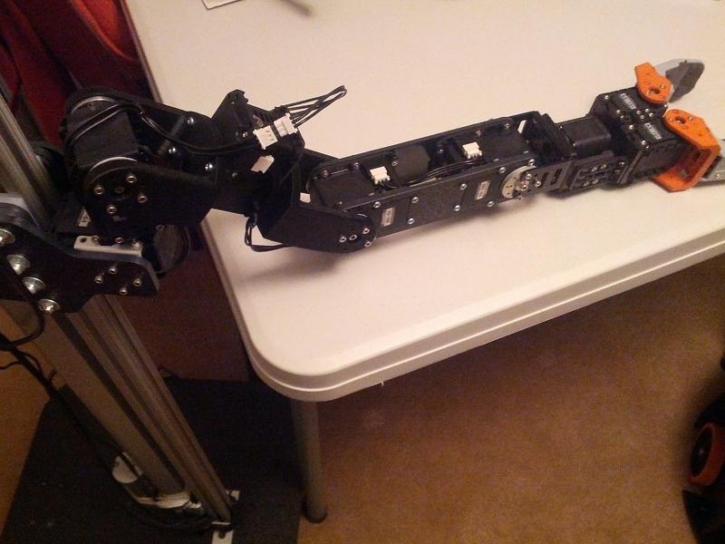 MX-64 Brackets for Arm Roll