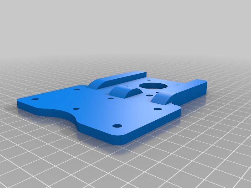 FLsun I3 2017 X carriage motor plate