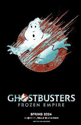 Ghostbuster Frozen Empire poster