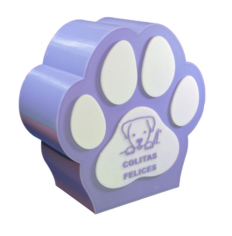 Dog paw piggy bank