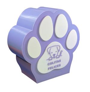 Dog paw piggy bank