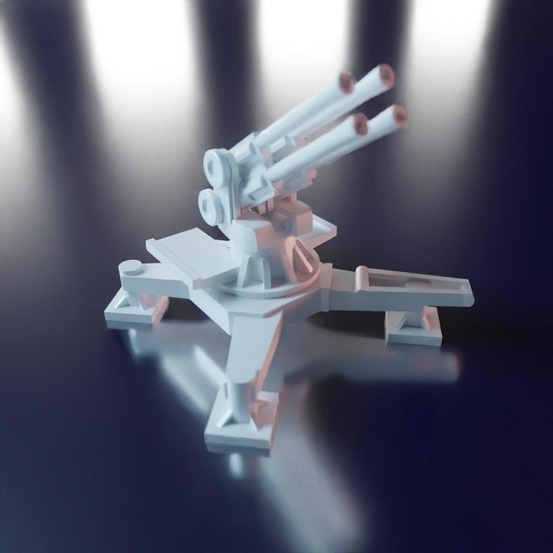 World War II FLAK Battery