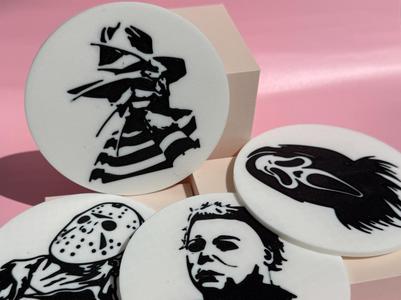 Halloween Icons Coasters