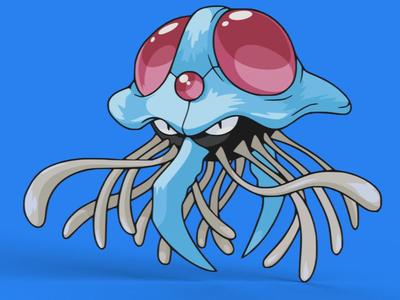 Tentacruel Wall Art