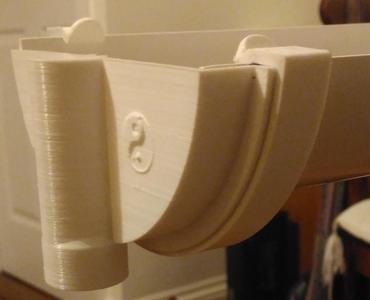 Gutter Stop End with small overflow