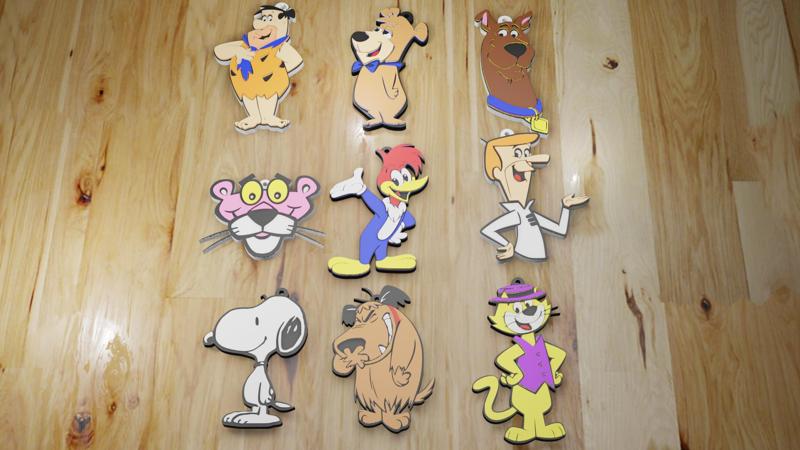KEYCHAIN / KEYCHAIN , CARTOONS FROM THE 60'S