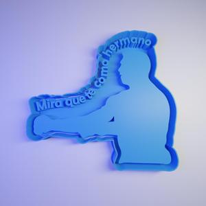 Cookie cutter dibu mira que te como