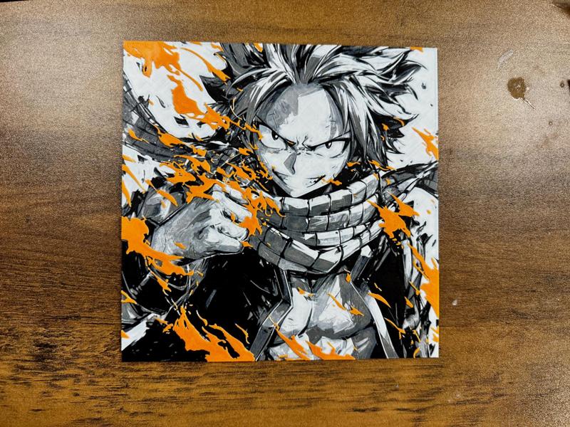Natsu The Dragon Slayer - Fairy Tale Poster