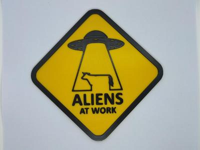 UFO Zone Sign!