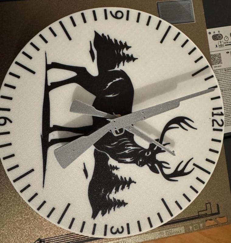 Deer clock