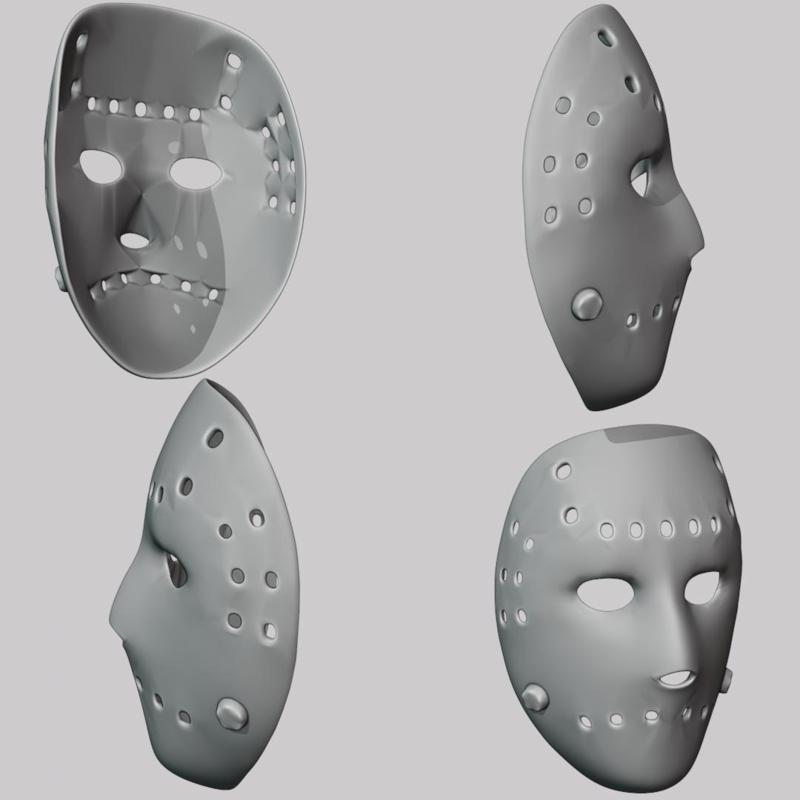 Field hockey Mask Cosplay