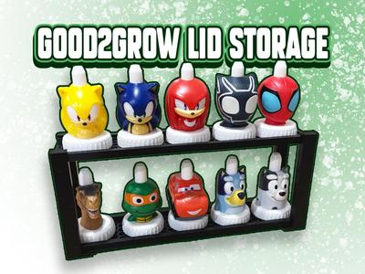Good2Grow Lid Storage Rack