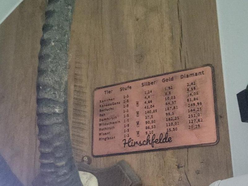 Call of the wild Hirschfelde Trophy List