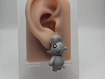 Hippo Chomper Earrings