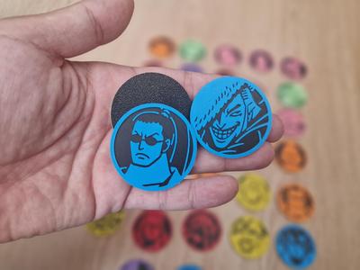 Denjiro / Kyoshiro  (One Piece collectible coin)