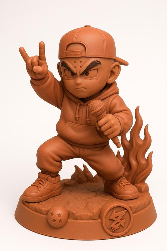 Krilin nü metal version