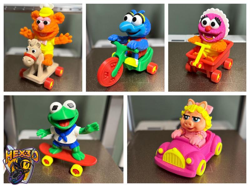 Happy Meal '87 Muppet Babies - Full Set