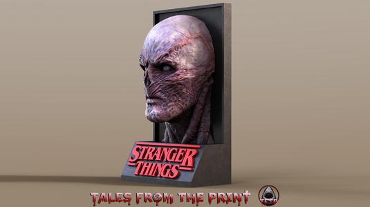 VECNA Stranger things bust for desk or magnet - Fan art - One part and multipart versions - Printable without supports - HIGH QUALITY by Tales From The Print
