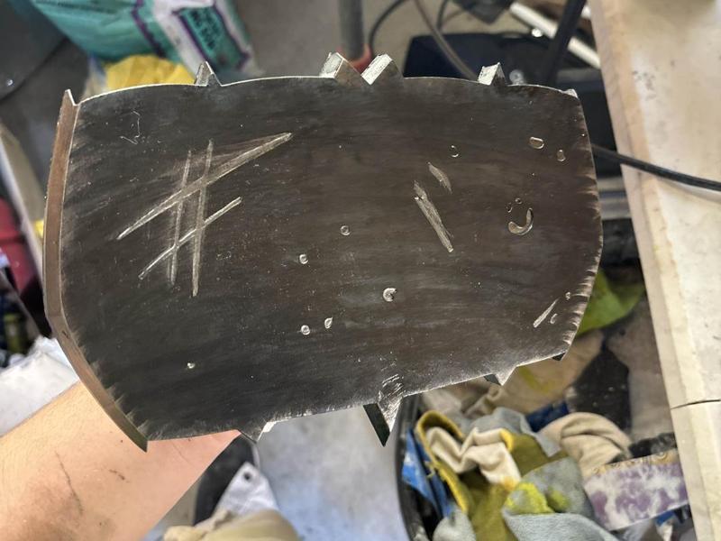 Absolute Batman AXE Chest Blade