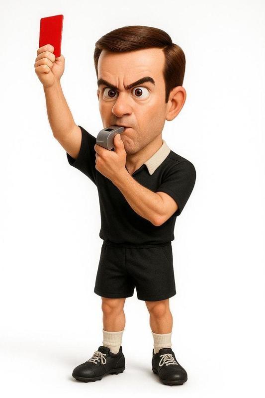 football referee linesman