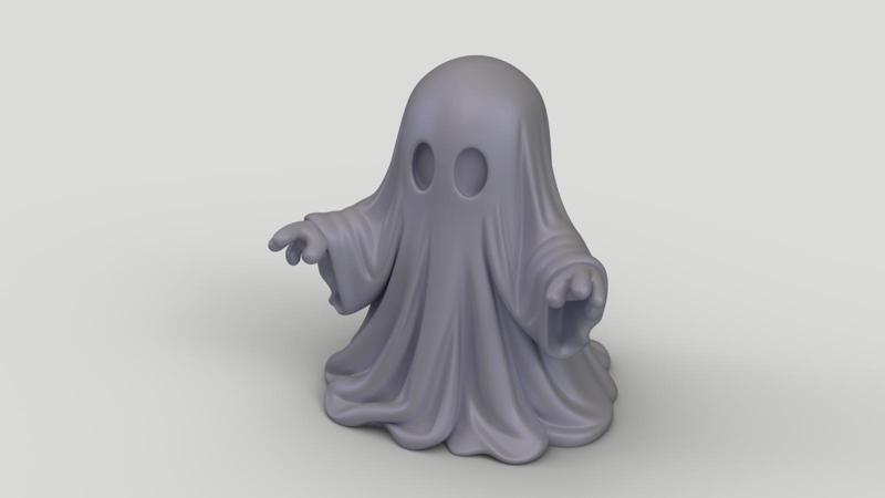Cute Ghost Figurine - Halloween Decoration