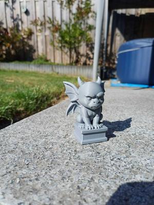 Pocket Gargoyle — Grumpy Guardian on Duty
