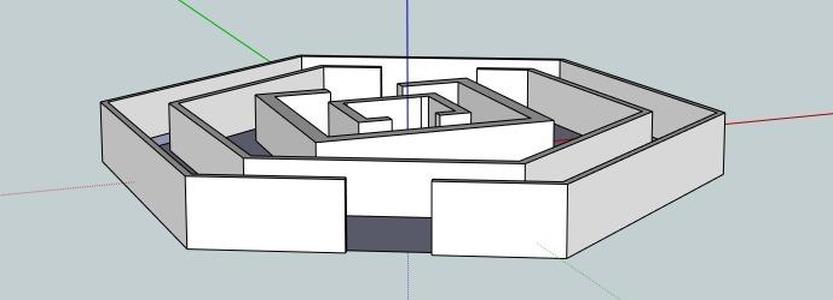 Hexagonal Rectangular Maze Thingamabobber