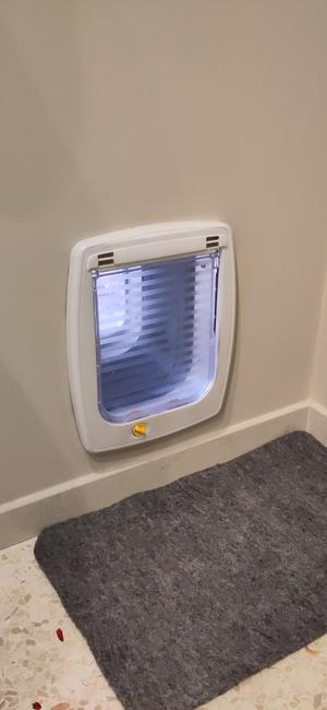 FERPLAST SWING 11 CAT FLAP TUNNEL (DOUBLE DOOR!)