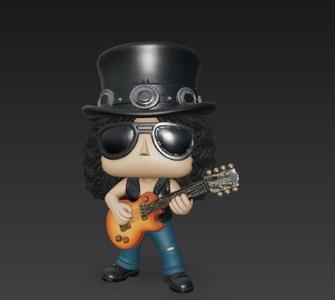 slash funko pop guns & roses rock