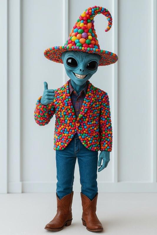 Alien saturnine the extraterrestrial