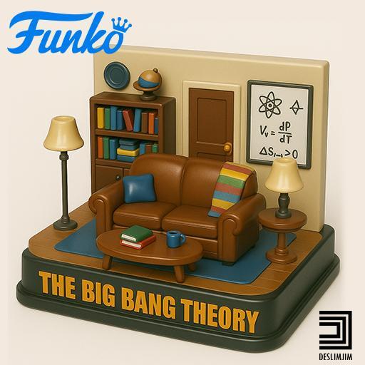DIORAMA THE BIG BANG THEORY HBO SERIE
