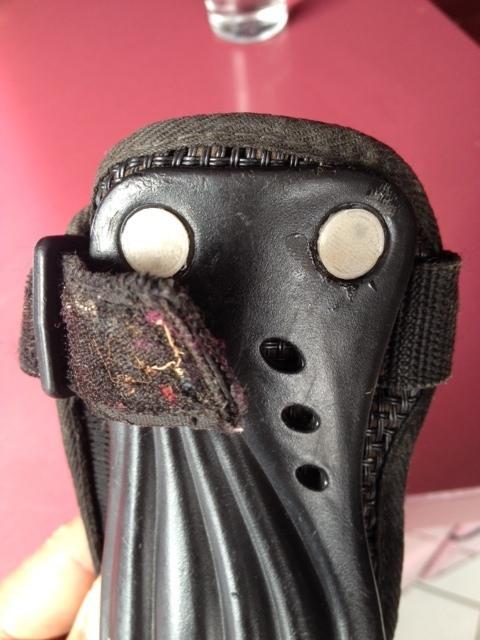 Wrist protector repair pinlock 