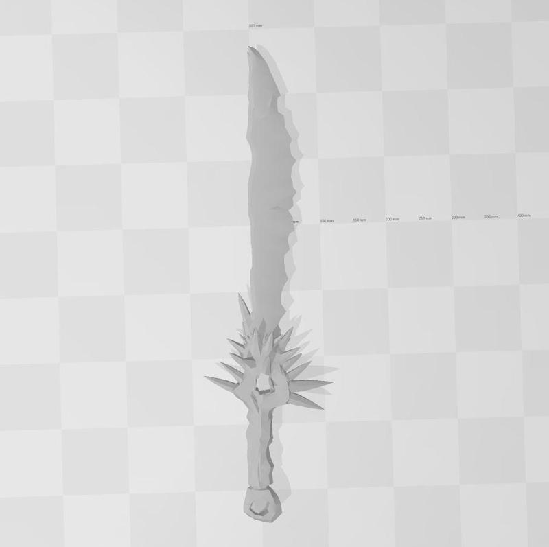 MORTAL COMBAT - SUBZERO SWORD PROP COSPLAY