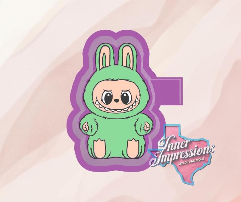 Sitting Labubu Freshie Mold