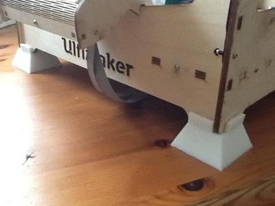 Ultimaker RTV Silicone anti-vibration feet template