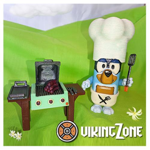 Dream Toy Barbecue: Bluey, Pinypon and Barbie join in on the fun
