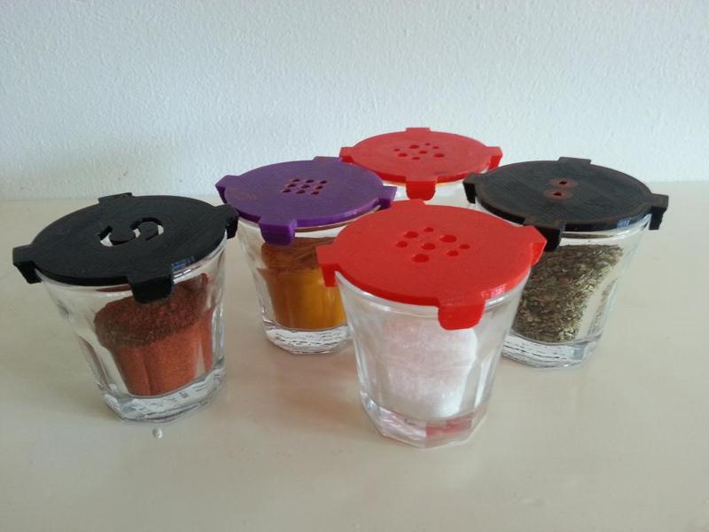 Ikea shot glass - Spice glass by CR