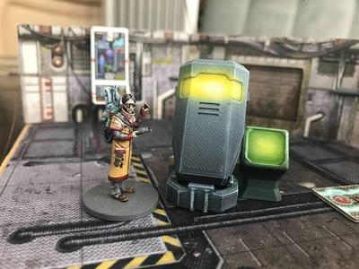 Cryo Pod remix (removable unit and base) for Core Space