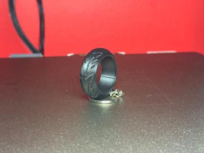 Tire Street Keychain