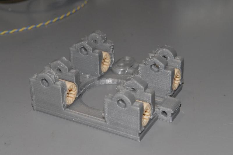 Reinforced Prusa X Carriage with IGUS RJMP Holder