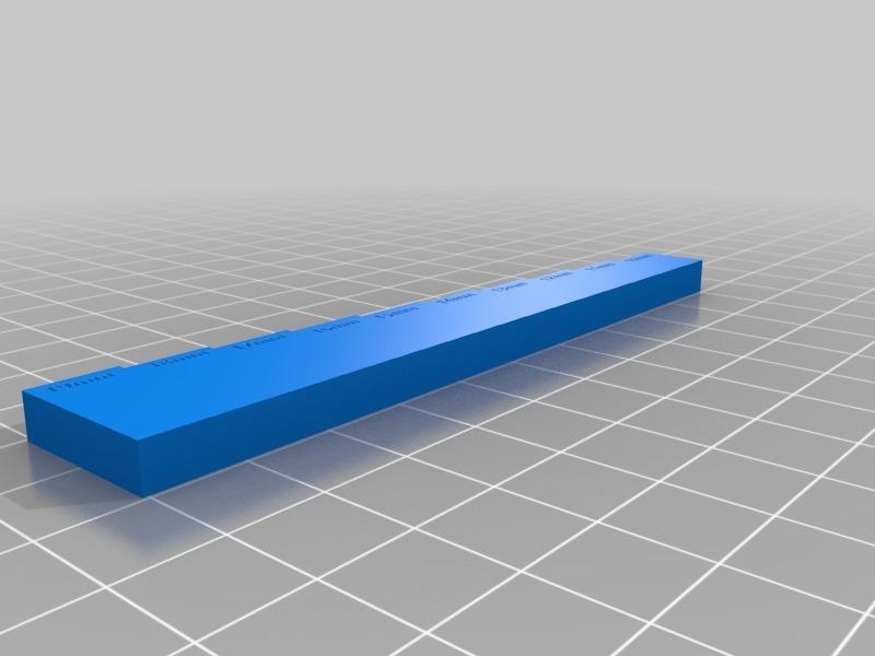 Laser cutter focus adjustment gauge