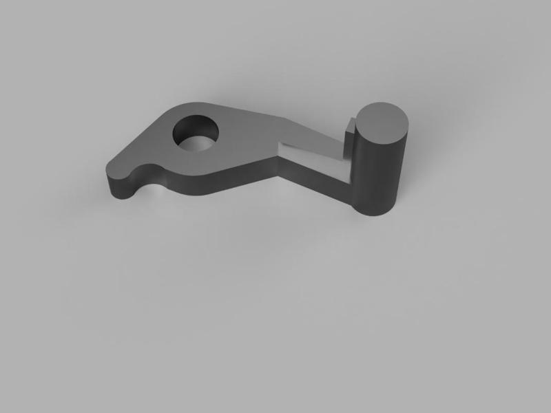 Dual doggie Orange button fixator part