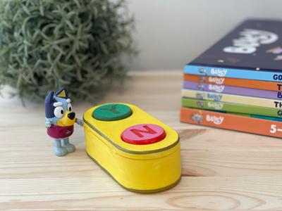 Bluey Yes No Button