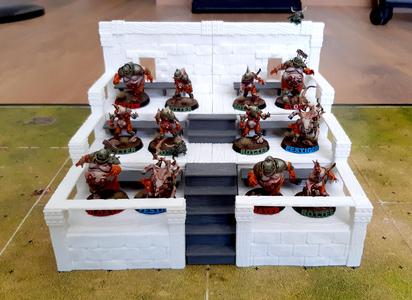 Fantasy Football bleacher.